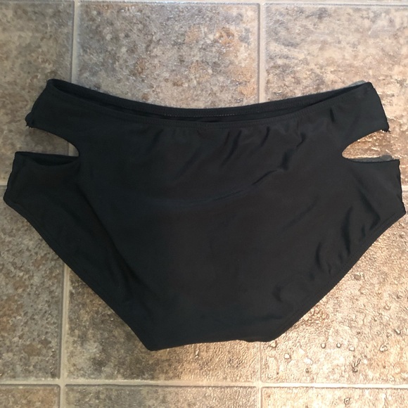 🔥Last 1🔥Black push-up tie halter bandage bikini - Picture 7 of 8